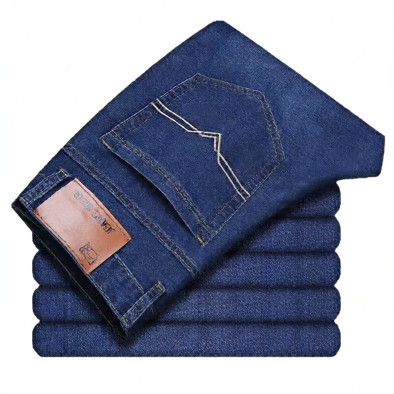 Men's Loose Straight Jeans Colouronova