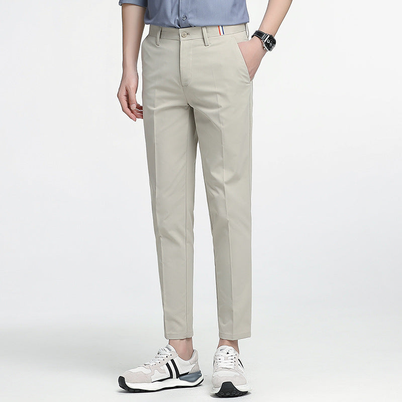 Men's Straight Leg Casual Pants Colouronova
