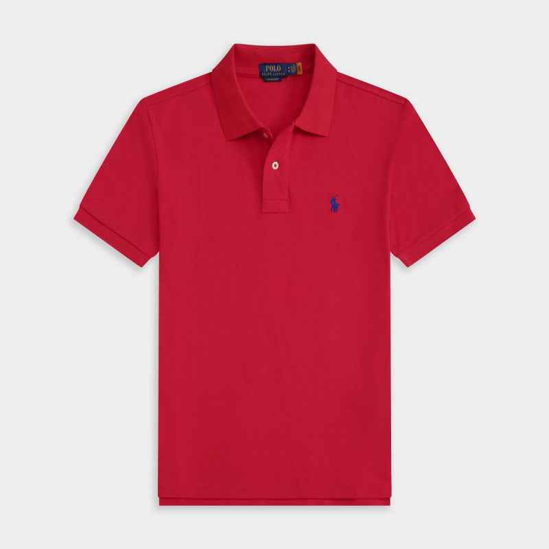 Men's short-sleeved polo shirt