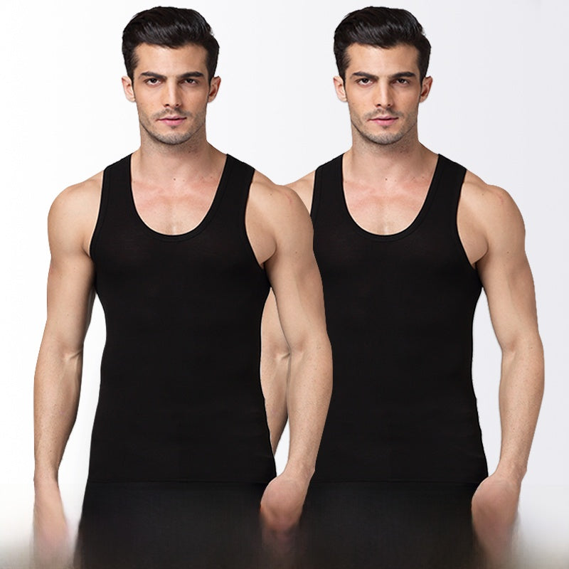Pure cotton men's vest Colouronova