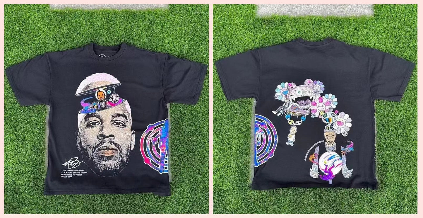 Street Hip-Hop Men's T-Shirt Colouronova