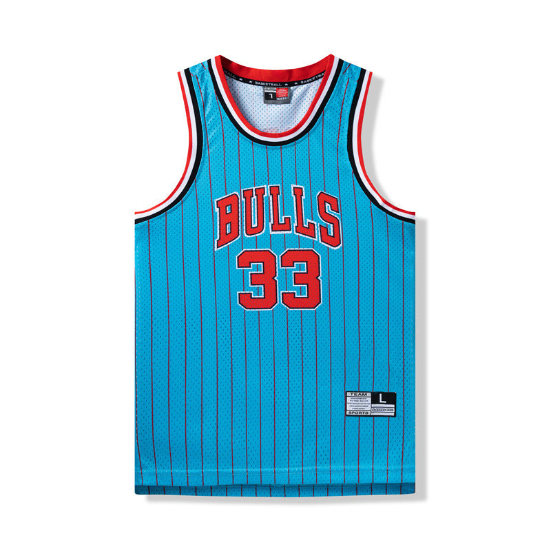 American Retro Mesh Jersey Iverson Maddie Kobe Curry Butler James Digital Print Basketball Vest Colouronova