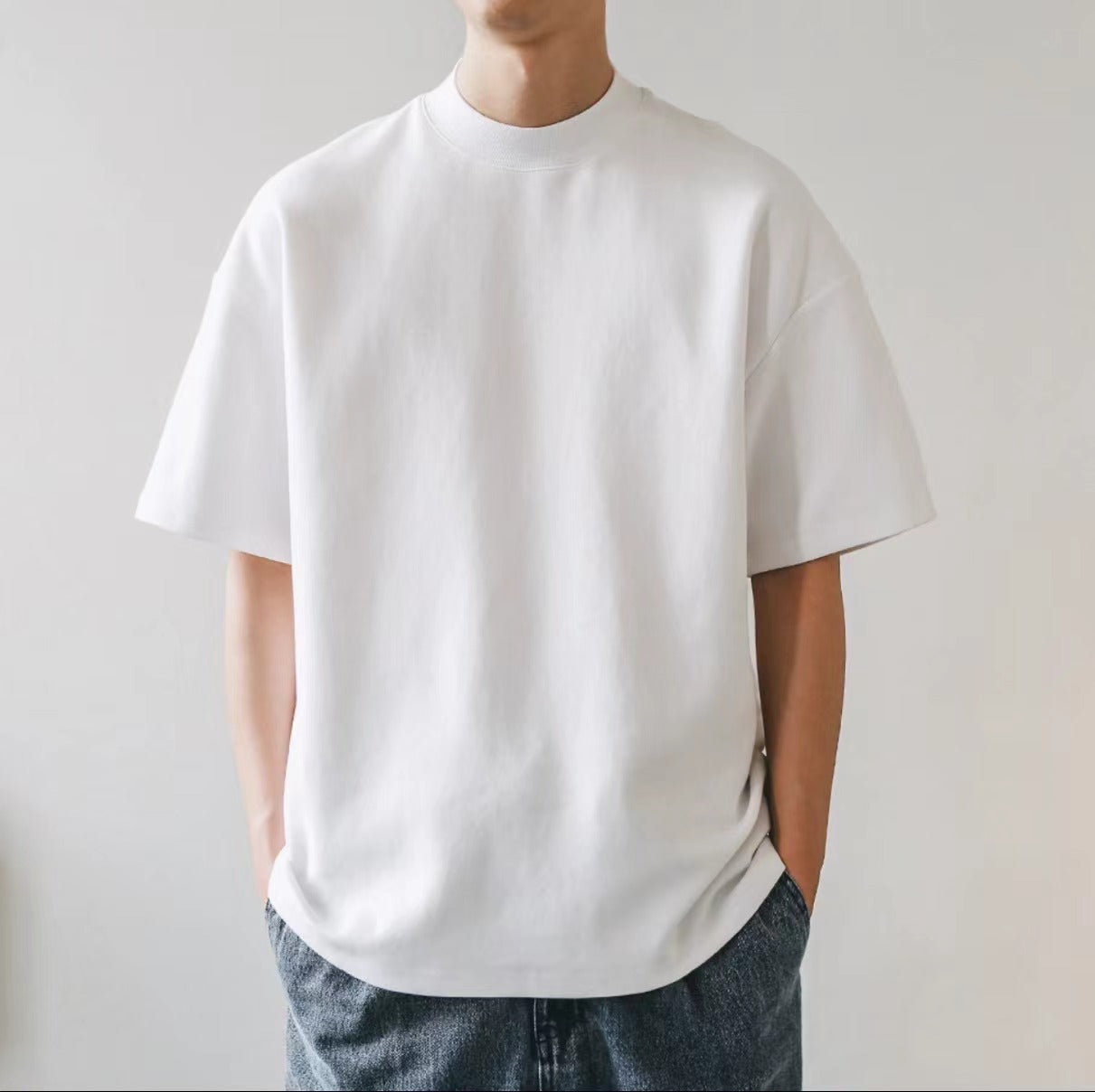 Heavyweight pure cotton T-shirt Colouronova