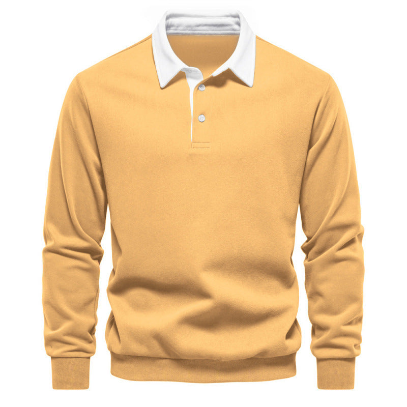 Long-sleeved Polo-neck t-shirt Colouronova