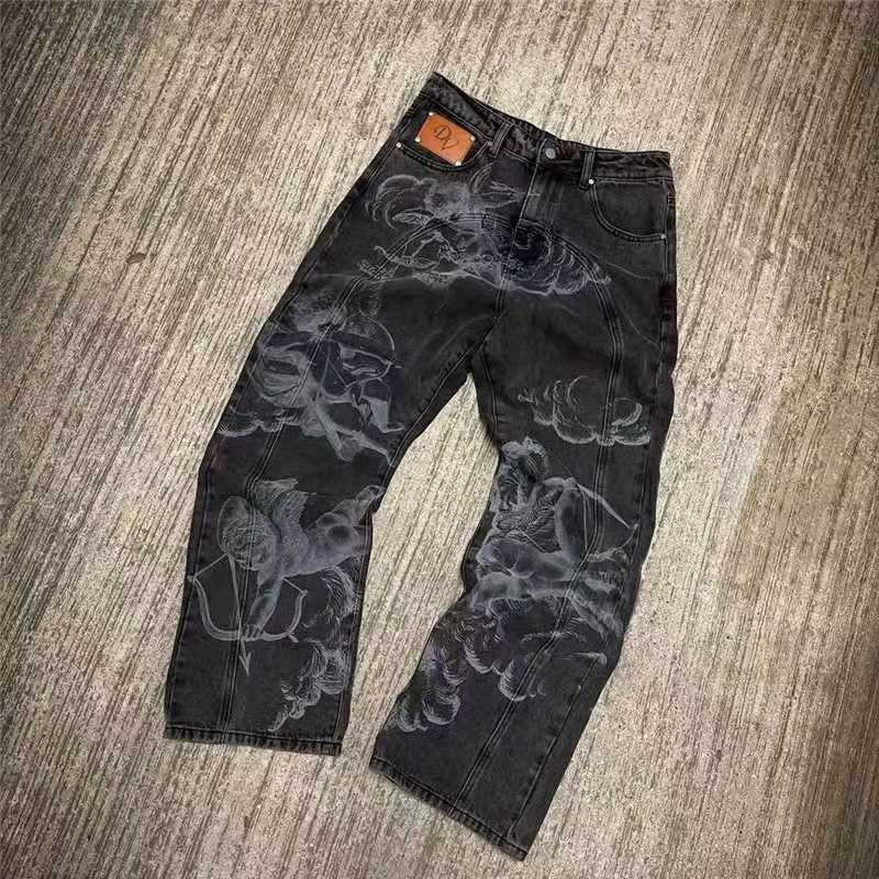 Mens Denim Trousers Colouronova