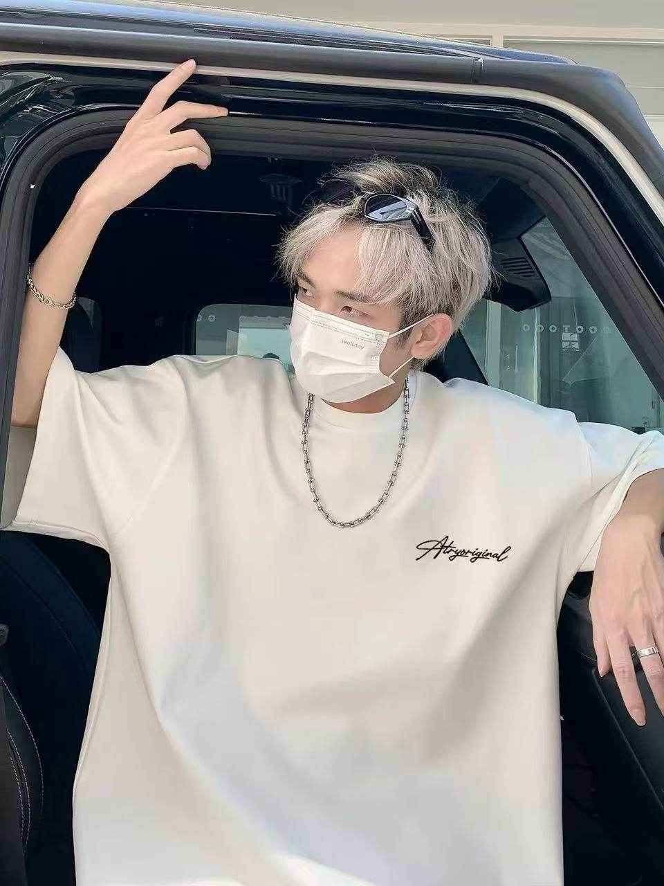 Men's Casual Cotton Short Sleeve T-shirt