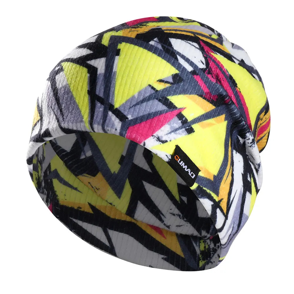 Thermal Knit Hat Soft Windproof Beanie Ear Cover Outdoor Hiking Running Snowboard Sports Autumn Winter Fashions Cap Men Women - Colouronova