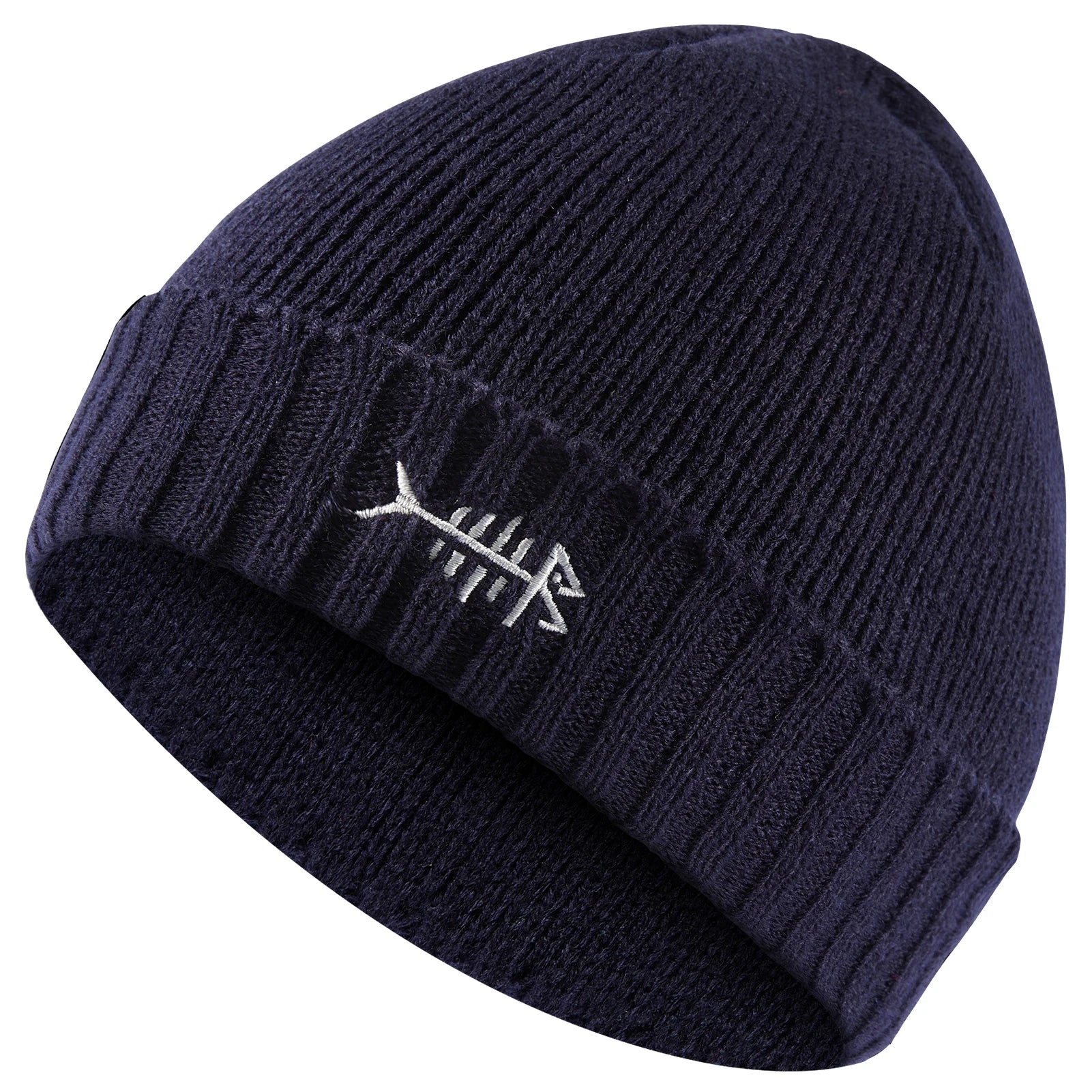 BASSDASH Winter Beanie Hats with Fleece Lining Thick Warm for Men Women Stretchy Fit Unisex Cuffed Knit Hat - Colouronova