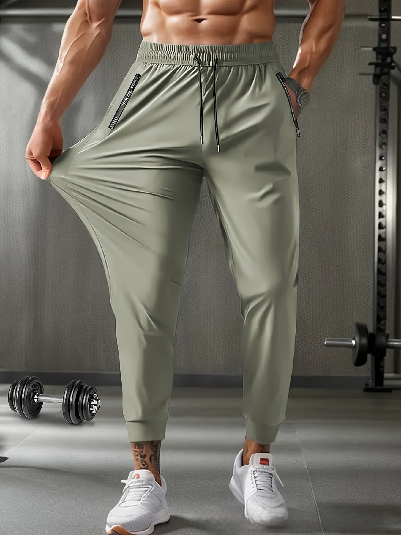 Men's Summer Ice Silk Pants Colouronova