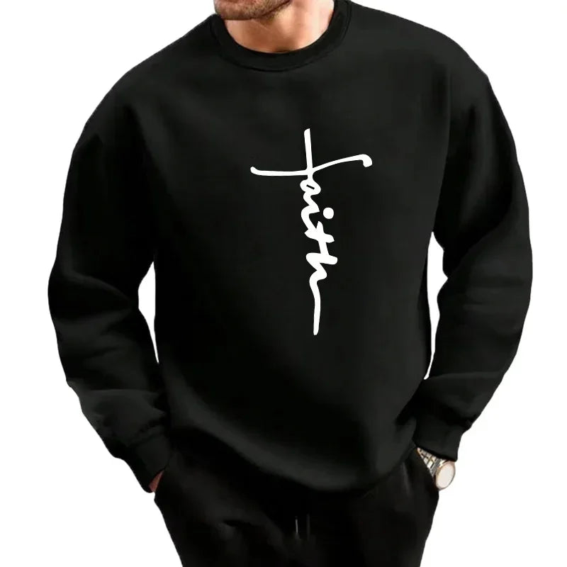 Casual Quality Autumn Winter Men's Tracksuit Daily Fashion Single Sweatshirts Sweatpants Men Sports Comfort Simplicity Outdoor - Colouronova