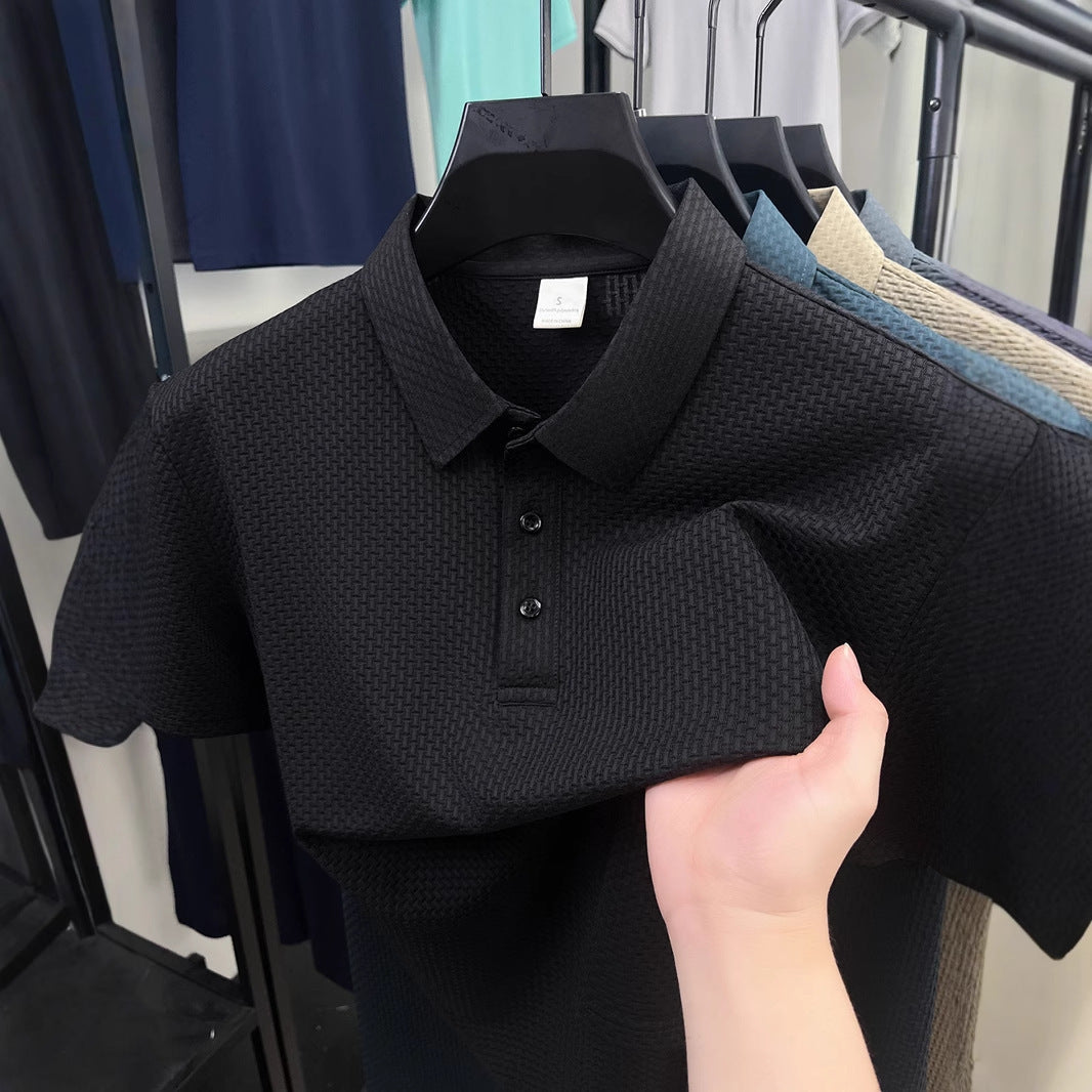 Breathable Men's Summer Polo Shirt Colouronova