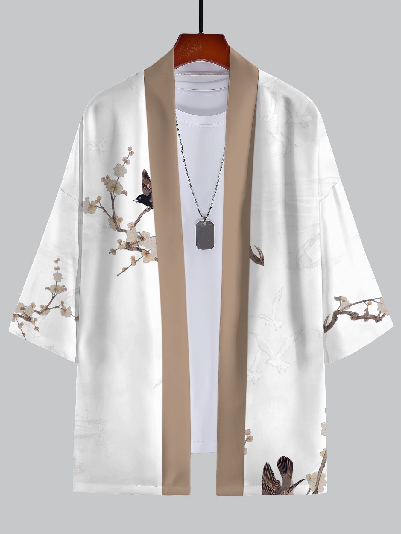 Printed Kimono Cardigan Colouronova