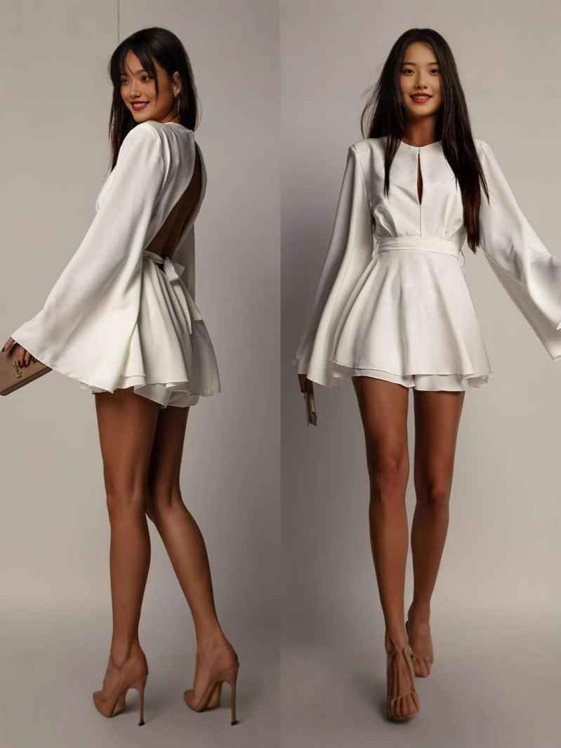 Waist-cinched dress