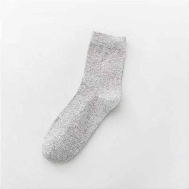 Breathable, moisture-wicking and odor-resistant men's cotton socks