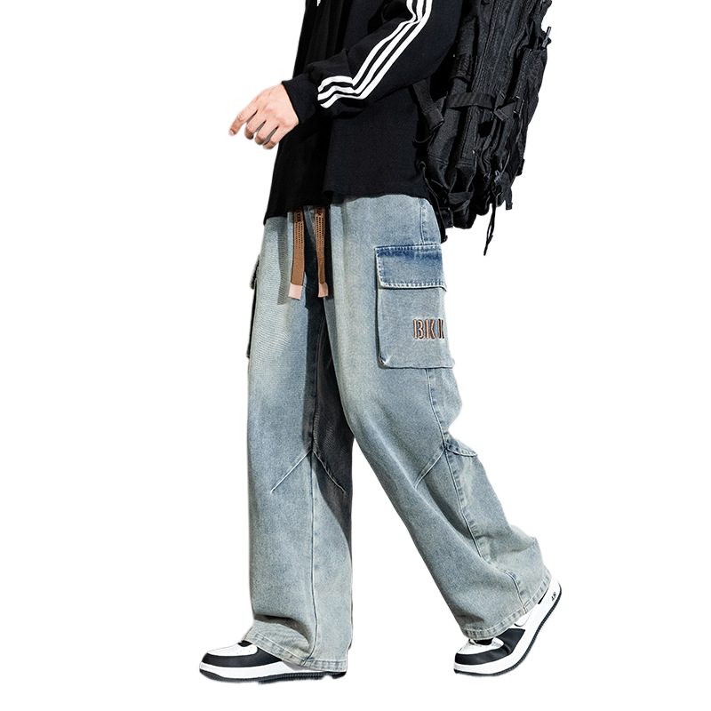 Men's Vintage Washed Pants Colouronova
