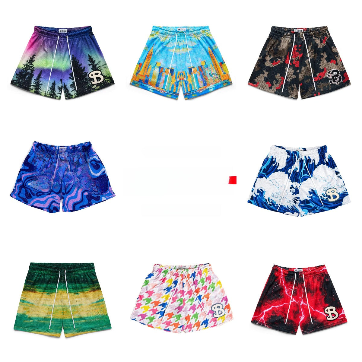 mesh shorts Colouronova