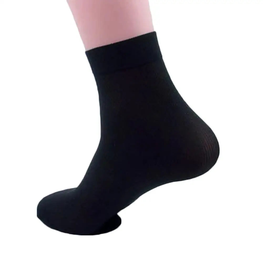 Autumn Winter Women Silk Stockings Skinny Casual Cotton Over Knee-High Fluffy Female Long Knee Sock Solid Color High Tube Socks - Colouronova