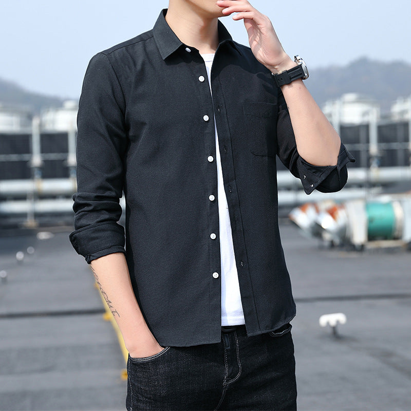 Long-sleeved dress shirt formal attire Colouronova