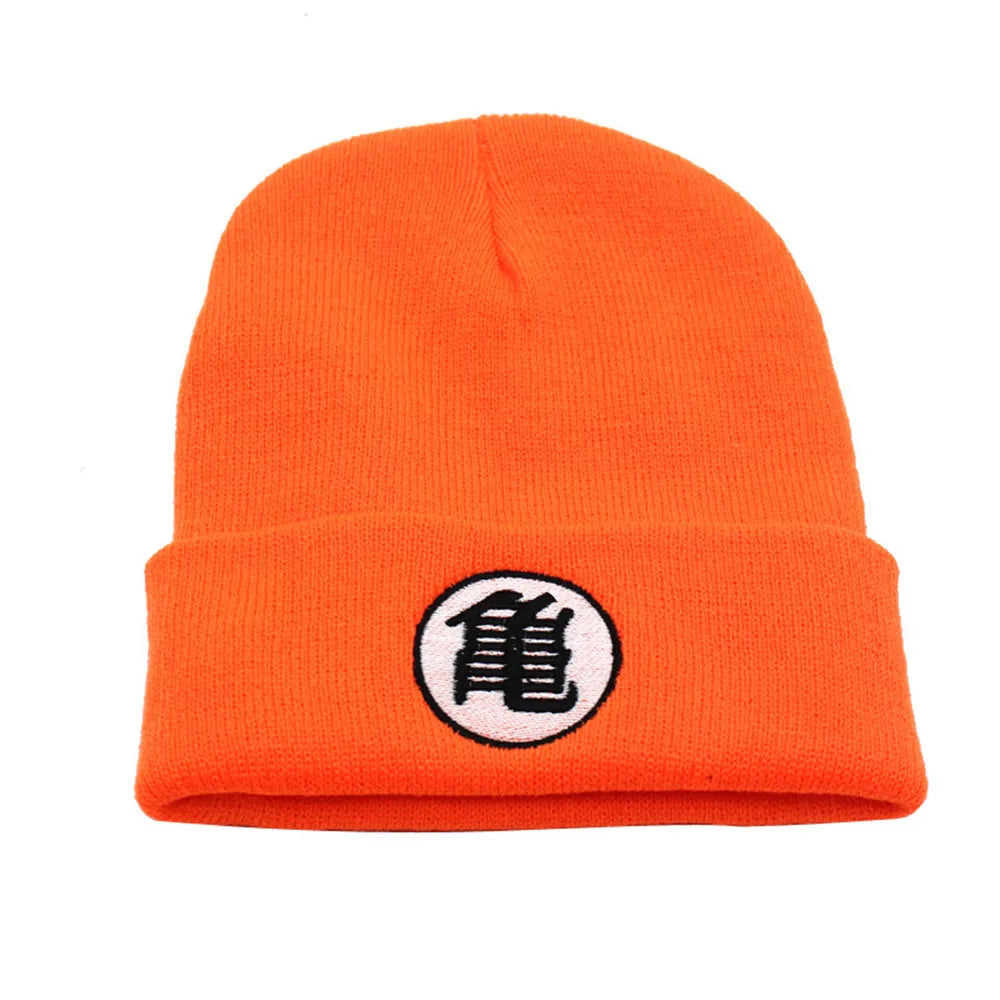Dragon Ball Z Beanie Hat Son Goku Master Roshi Women Men Knitted Warm Winter Hats Hip-hop Casual Cuffed Bonnet Cosplay Hat - Colouronova