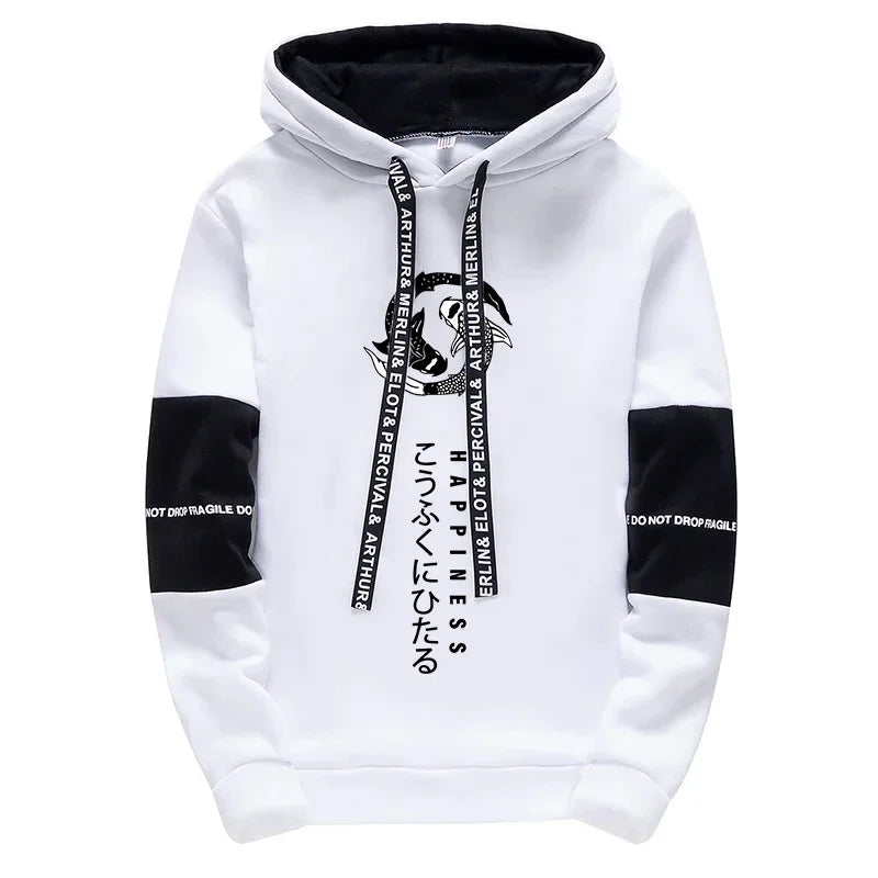 Men's Sweatshirts Fashion Quality Hot Sales Autumn Winter Pullover Daily Sweatpants Casual Men Comfort Hoodies Jogging Tracksuit - Colouronova