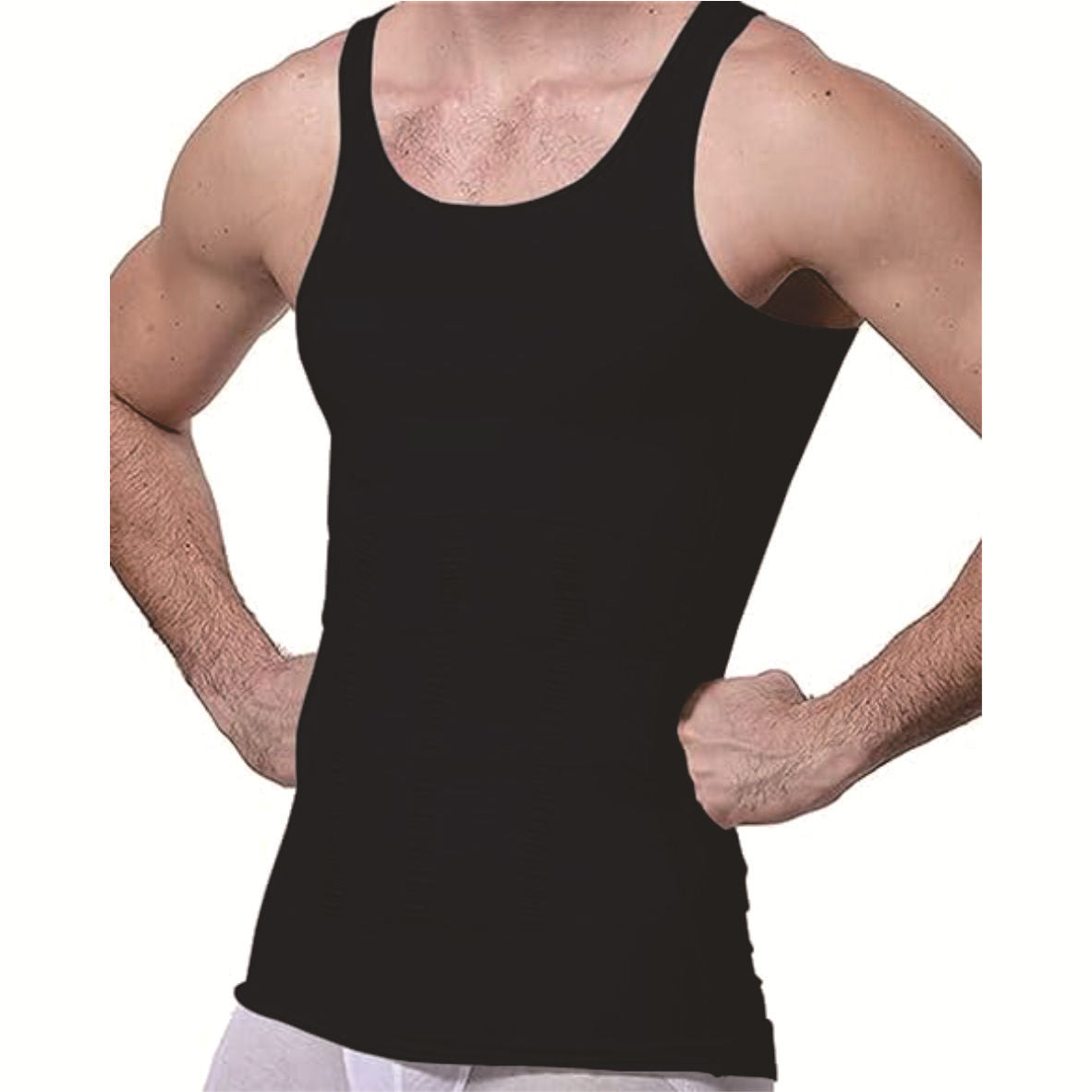 Men's Body Shaping Compression Vest Colouronova