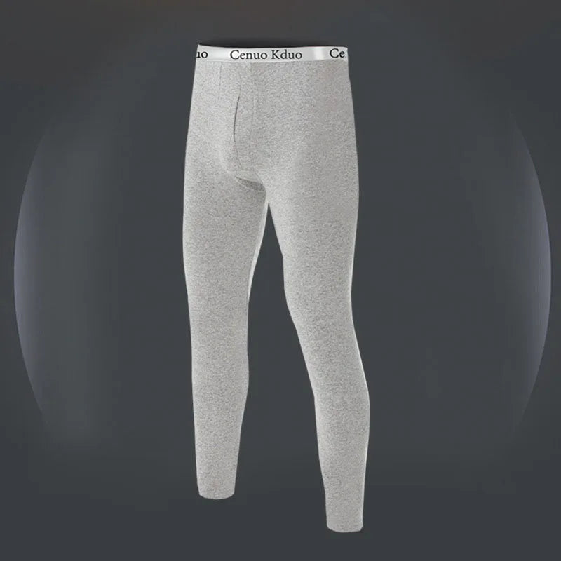 2024 New Men's Thermal Underwear Pants Winter Thick Fleece Lined Long Johns Warm Leggings Base Layer Bottoms - Colouronova