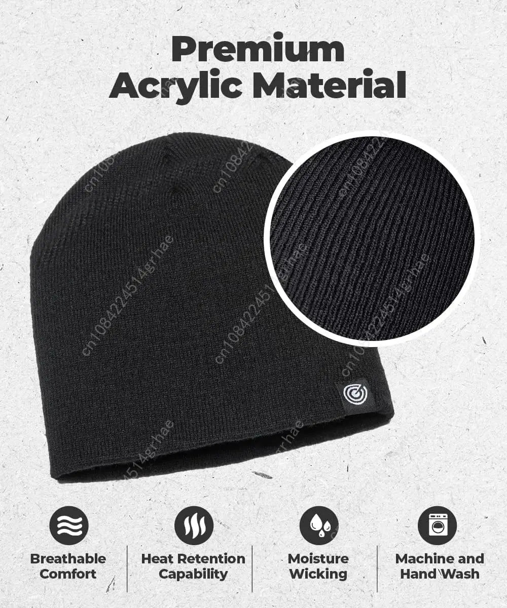 Original Beanie Cap - Soft Knit Beanie Hat - Warm and Durable - Colouronova