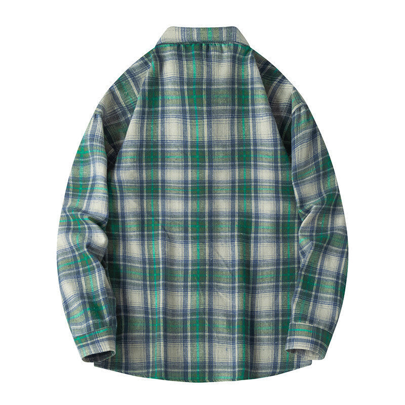 Mens Plaid Shirt Colouronova