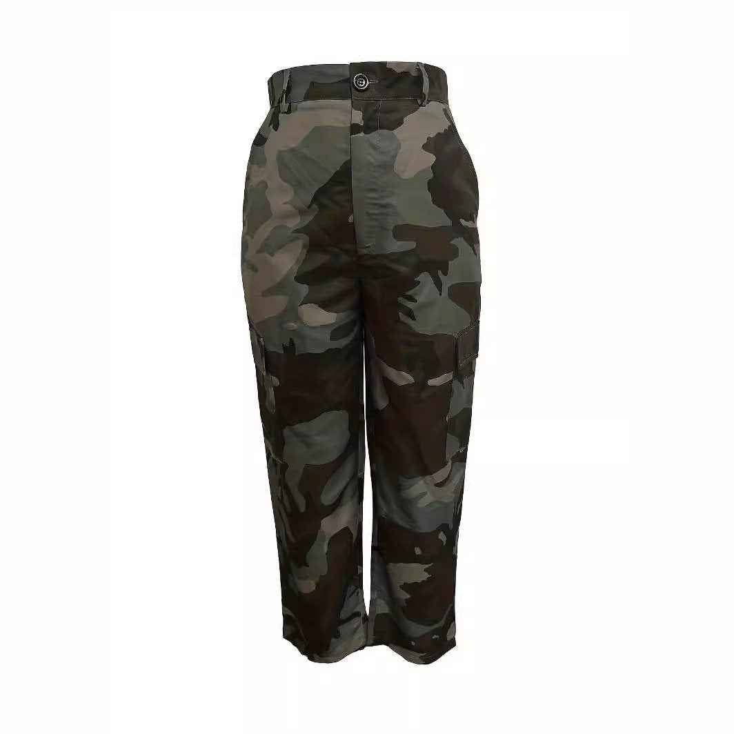 Women's Camouflage Cargo Pants