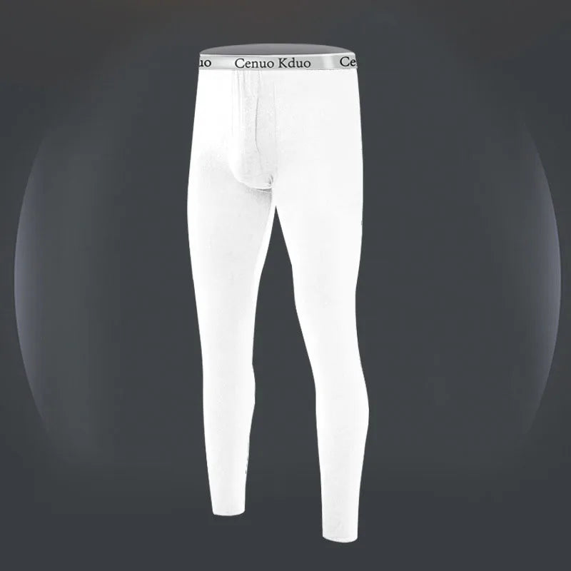 2024 New Men's Thermal Underwear Pants Winter Thick Fleece Lined Long Johns Warm Leggings Base Layer Bottoms - Colouronova