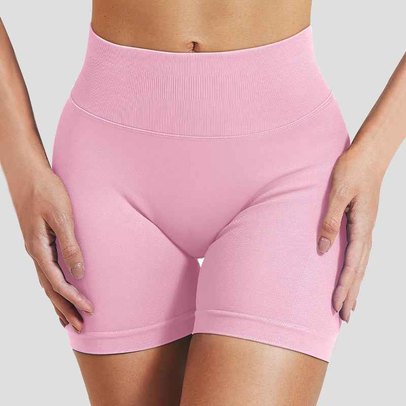 High Waist Quick-Dry Seamless Yoga Fitness Shorts
