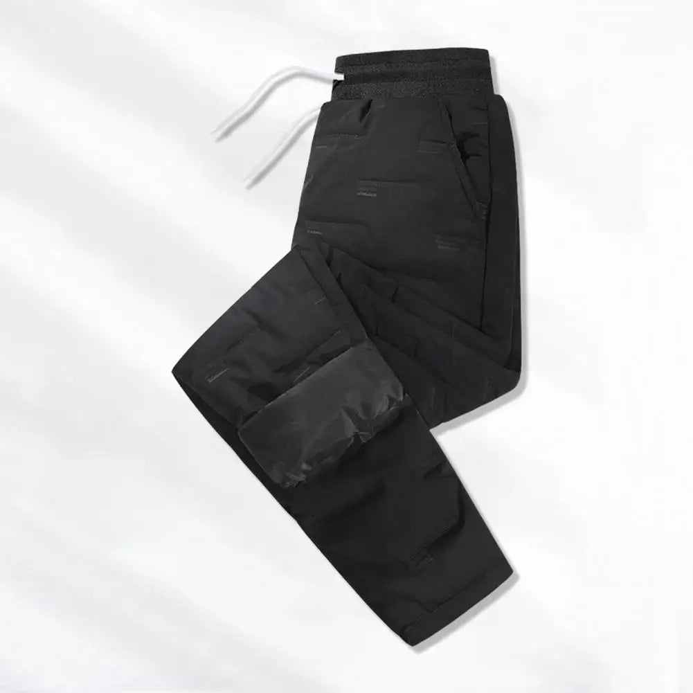 Warm Thick Sweatpants Men Joggers New Casual Fleece Cotton Plush Pants Male Oversized Large Size Trousers Autumn and Winter - Colouronova