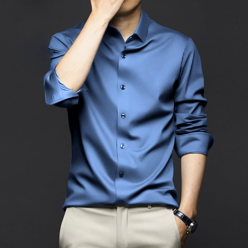 Men's Anti-Wrinkle Business Shirt Colouronova