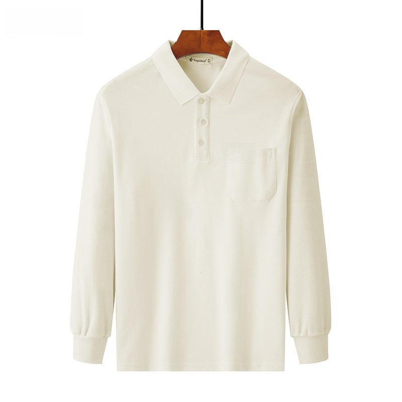 Pure cotton thick long-sleeved t-shirt Colouronova
