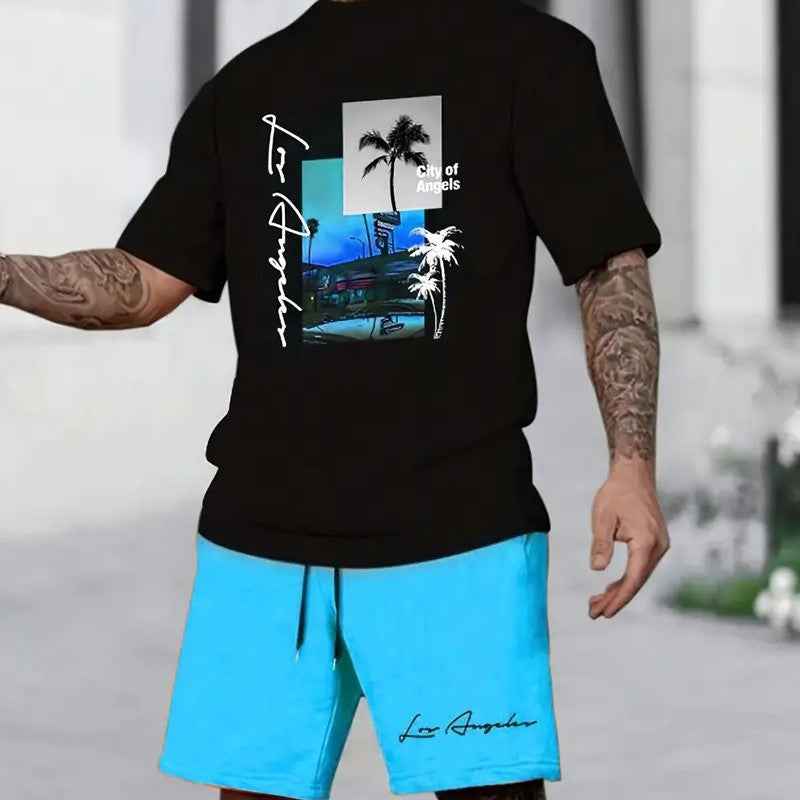Loose and casual hip-hop suit