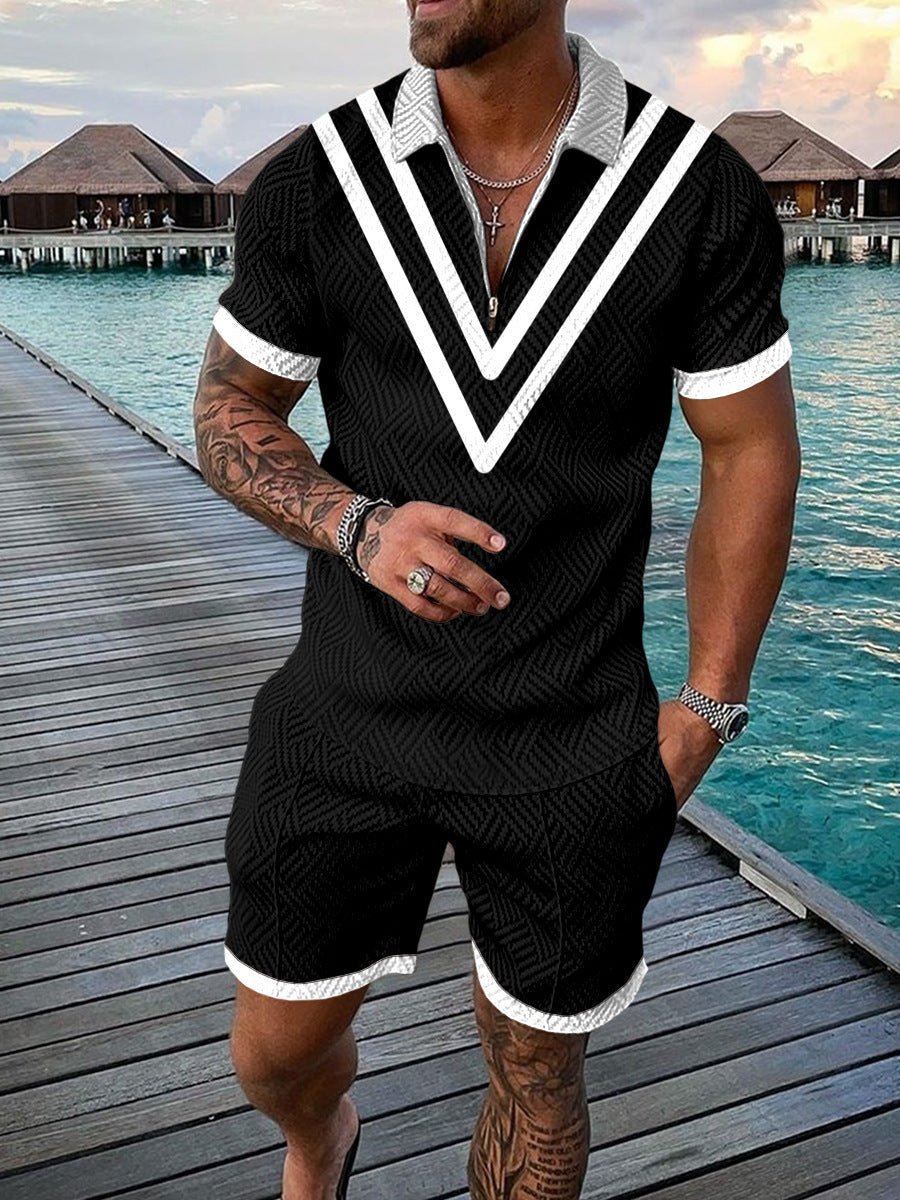 Summer new men's suit Colouronova