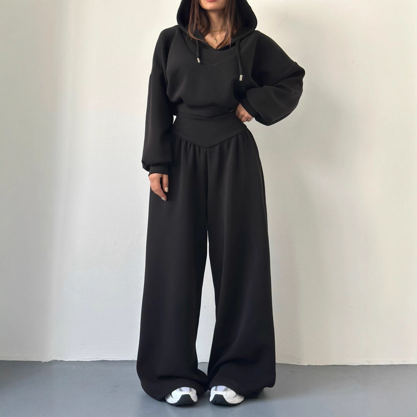 Women's Casual Hooded Tracksuit Set Colouronova