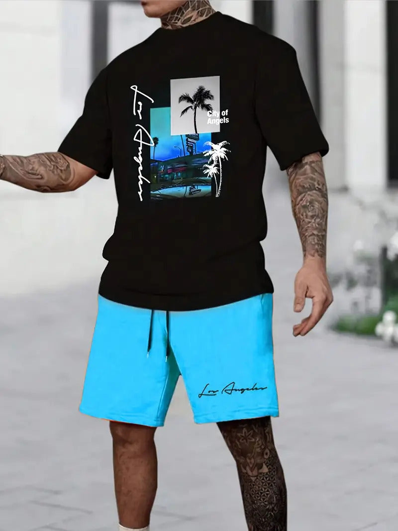 Loose and casual hip-hop suit Colouronova