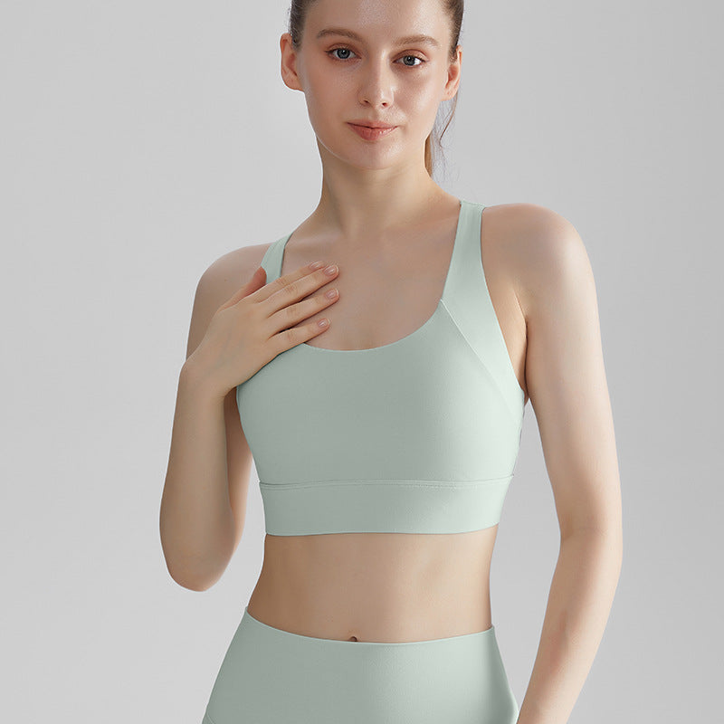 Supportive Womens Sports Bra for Fitness and Yoga Colouronova