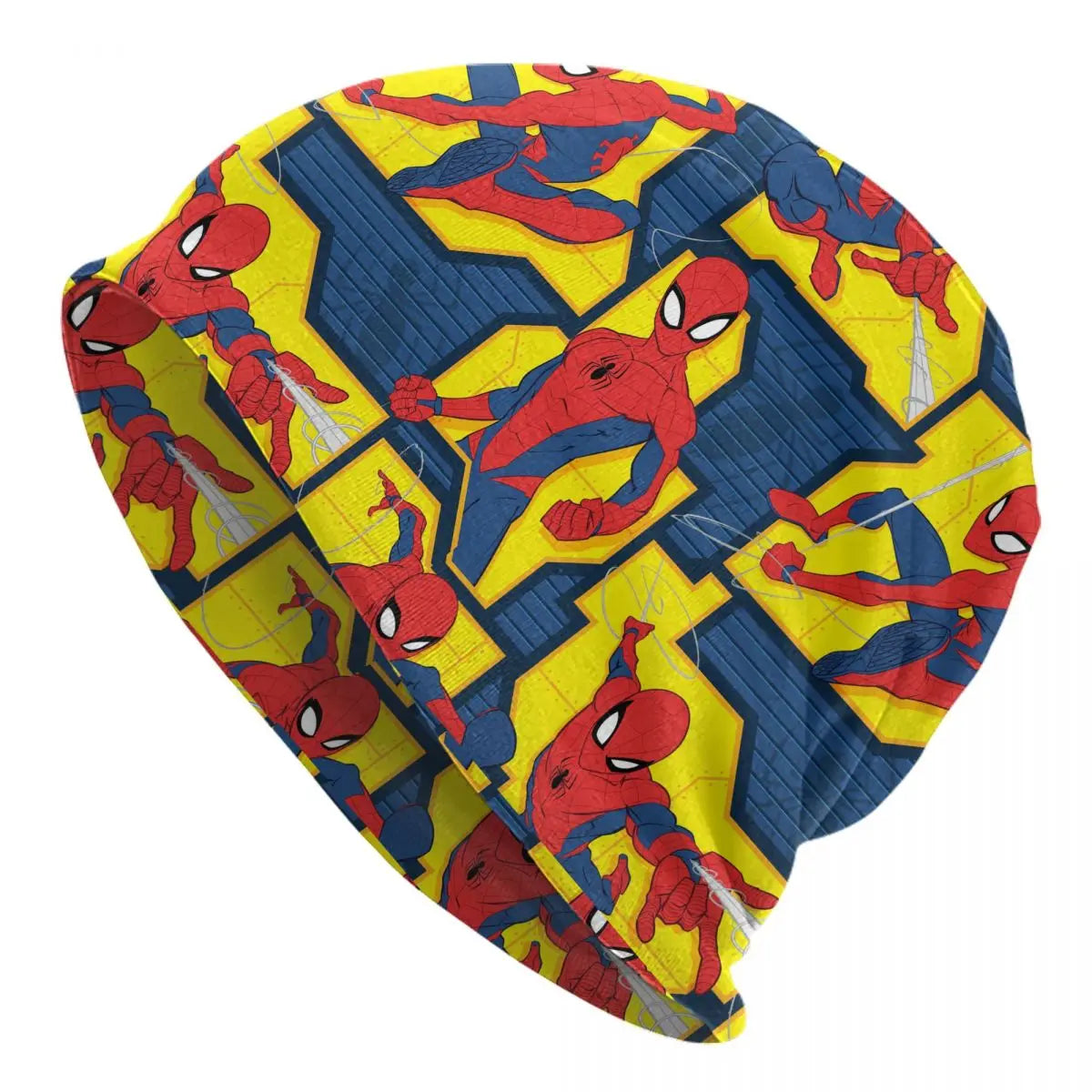 Spider-Man Spiderman Hero Skullies Beanies Hat Goth Unisex Outdoor Cap Warm Multifunction Bonnet - Colouronova