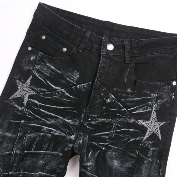 Shenxun Micro Horned Jeans Colouronova