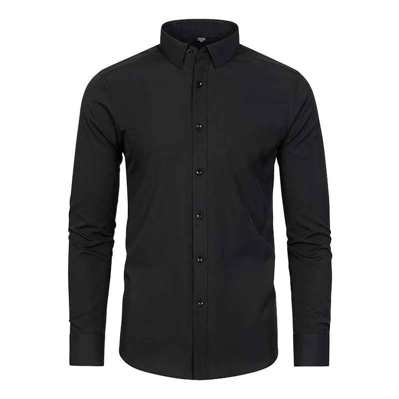 Stretchable long-sleeved shirt