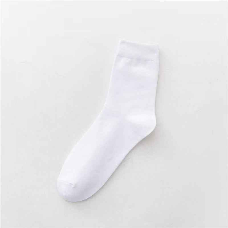 Breathable, moisture-wicking and odor-resistant men's cotton socks