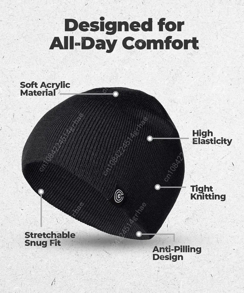 Original Beanie Cap - Soft Knit Beanie Hat - Warm and Durable - Colouronova