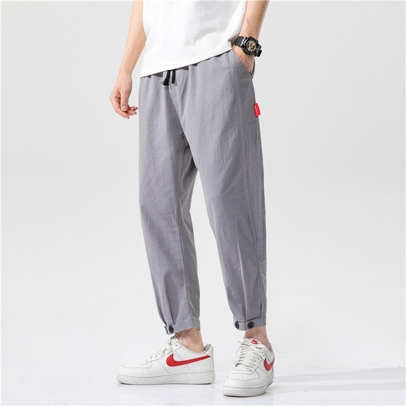 Men's Cotton Casual Pants Colouronova
