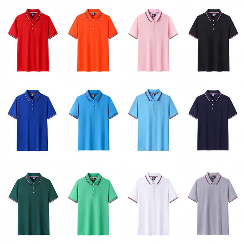 Short-sleeved polo shirt for men's summer workwear Colouronova