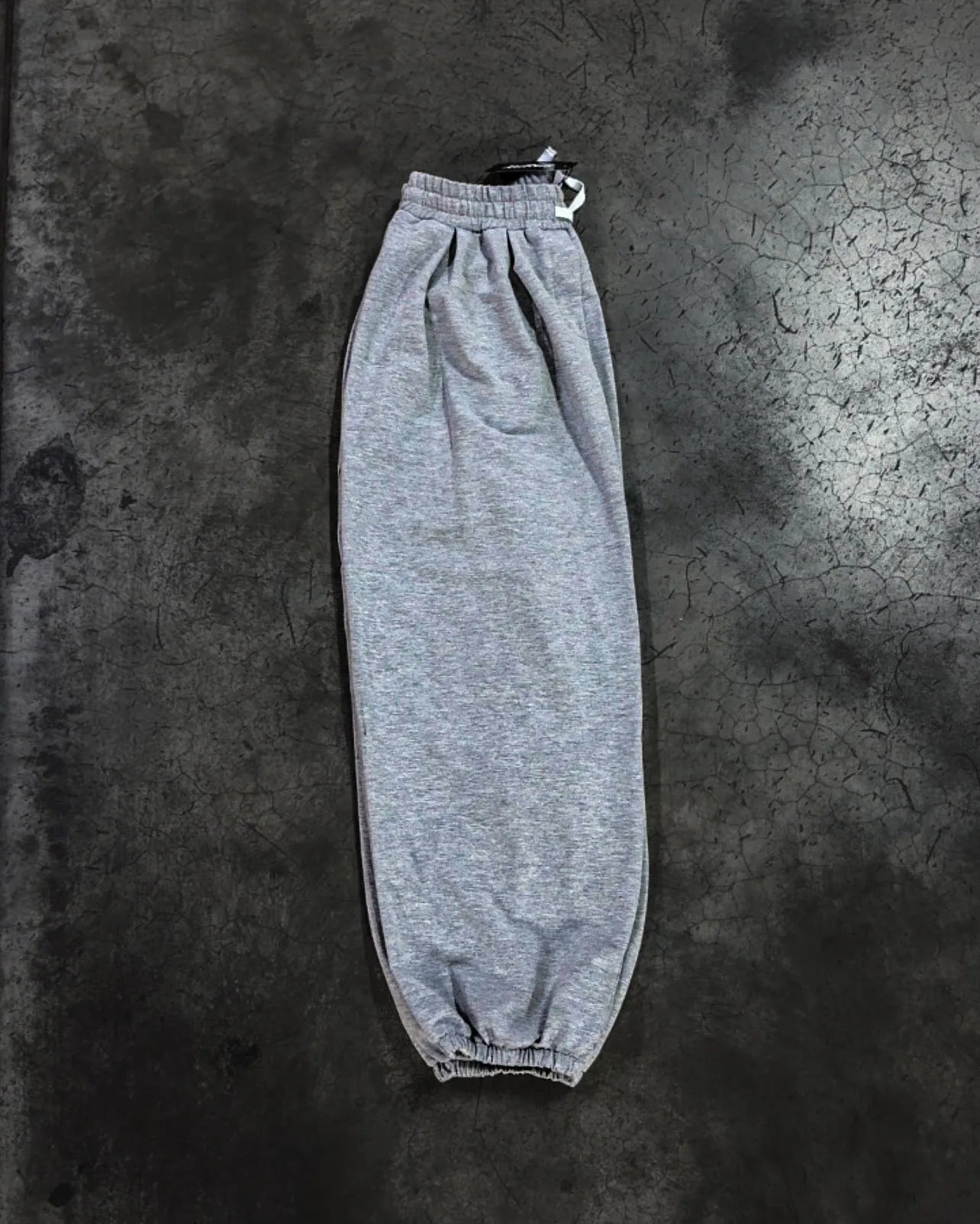 Vintage Solid Fleece Sweatpants Loose Unisex Clothing Casual Classic Gray Wide Leg Warm Trouser Thick Jogger Hip Hop Winter 2025 - Colouronova