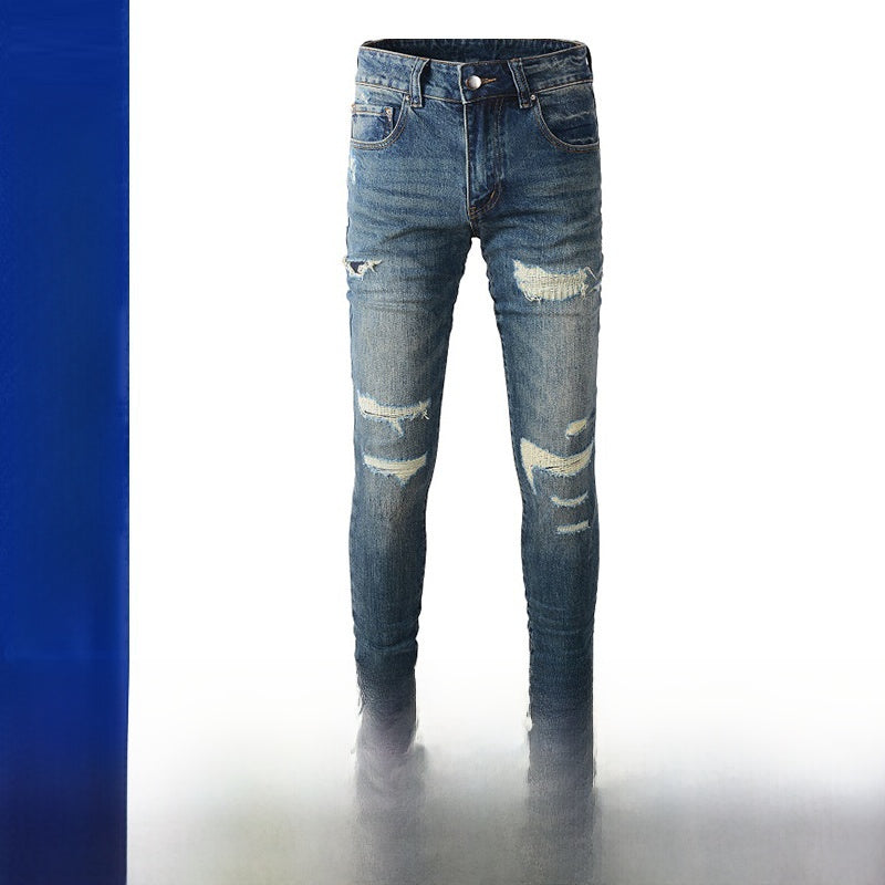 Men's ripped jeans Colouronova