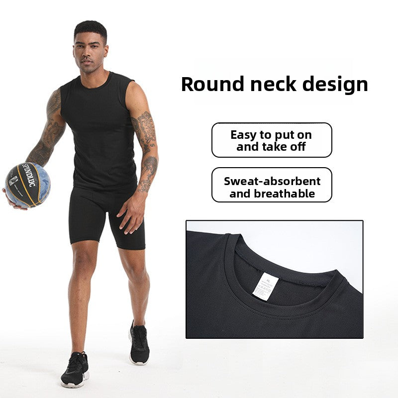 Men's tight-fitting vest Colouronova