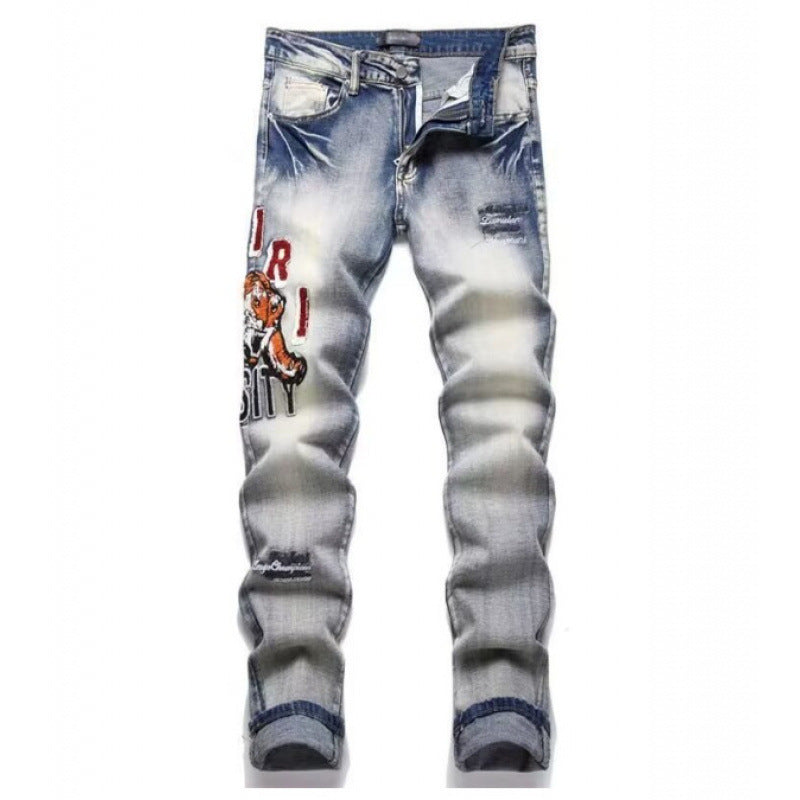 mens cotton jeans Colouronova